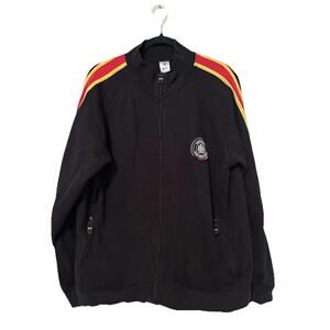 DFB Germany Soccer Mens Fleece Jacket Deutscher Fussball Bund Sz M